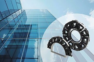 Mounting technology for high-rise buildings