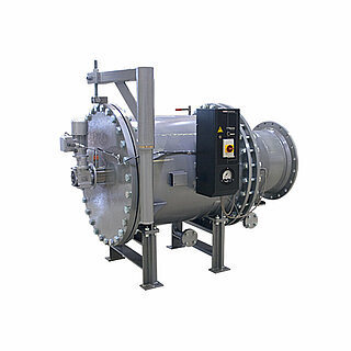Automatic backwash filter AutoFilt® RF7 for confined spaces.
