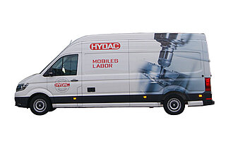 Lab vehicle: HYDAC offers a comprehensive analysis service to determine your H2 quality