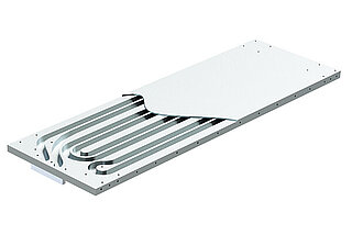 Custom liquid cold plates for battery production.