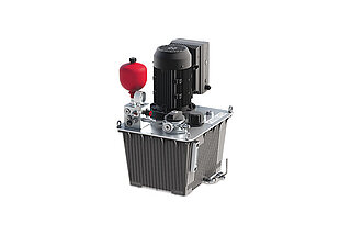 Variable-speed hydraulic systems & electromechanical cylinders for production technology.