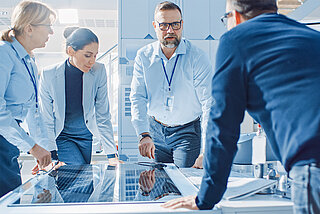 We increase the efficiency of your production processes with intelligent components and systems.