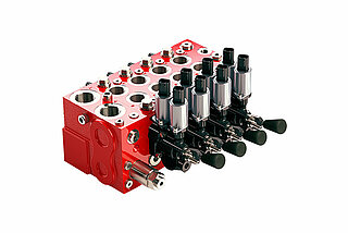 HYDAC Load-Sensing Valve LX6 for the repeatable execution of work functions.
