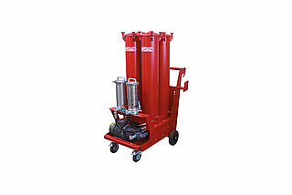 Mineral oil conditioning thanks to easy to service VarnishElimination Units