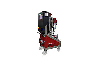 The FluidAqua Mobil 10 series with up to 15 l/min is ideally suited to aviation fluids.