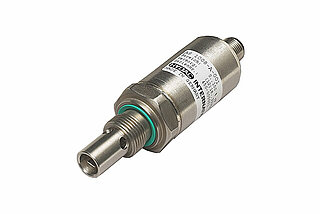 The HYDAC AquaSensor detects water in oil and records the degree of saturation and temperature.
