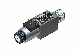 Erhöhen Sie die Funktionale Sicherheit mit unseren Wegeventilen und Zwischenplatten mit elektronischem Sensor.