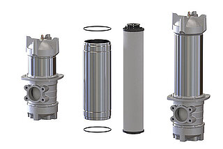 With our NF Extension Kit for HYDAC gear oil filters, you can sustainably reduce filter changes, service times and filter costs