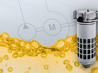 Tank optimisation, oil and HYDAC product
