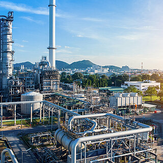 Water treatment in the chemical industry.
