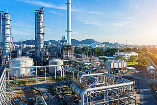 Water treatment in the chemical industry.
