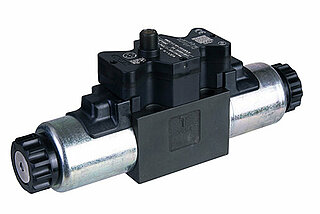 industrial valve with electronics