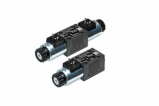 Choose our HYDAC directional control valves in nominal sizes 6 to 32
