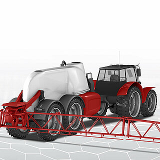 HYDAC Rotary Drive Control for field sprayers