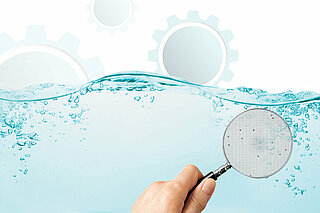 Increase component quality by filtering process fluids