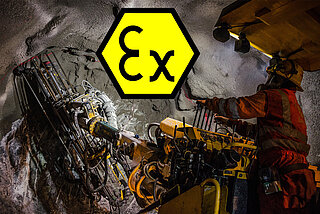 HYDAC product solutions for explosion protection in mining