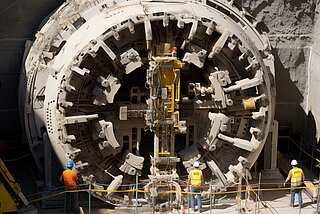HYDAC product solutions for tunnel construction