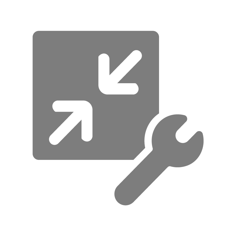 Icon Installation space optimisation for easy integration and fast commissioning.