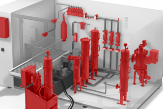 Industrial part washers are especially important in the automotive sector. 