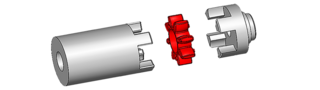 Our flexible claw coupling enables maximum reliability.
