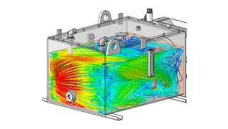 Numeric tank simulation