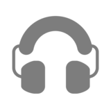 Icon Hearing protection for targeted noise reduction measures.