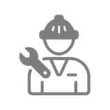Icon: Aftersales service - we're at your side with help and advice, even after commissioning.