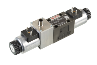 HYDAC Wegeventil mit Stellungsüberwachung in analoger oder IO-Link 4WER 6